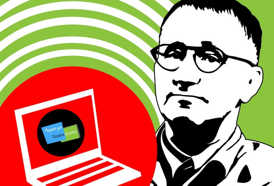 Besser schreiben mit Bertolt Brecht: Sechs Tipps für starke Website-Texte