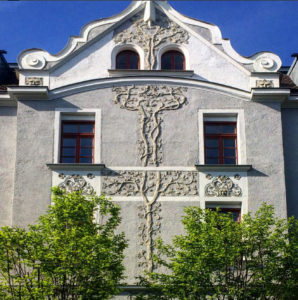 Fassade im Bismarckviertel (Sehenswürdigkeiten in Augsburg Top 6)