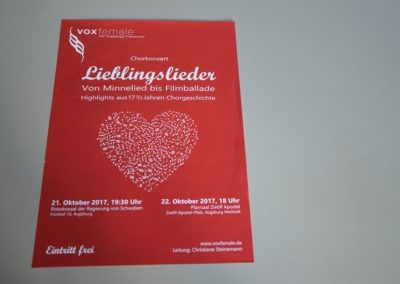 Referenz Konzertplakat